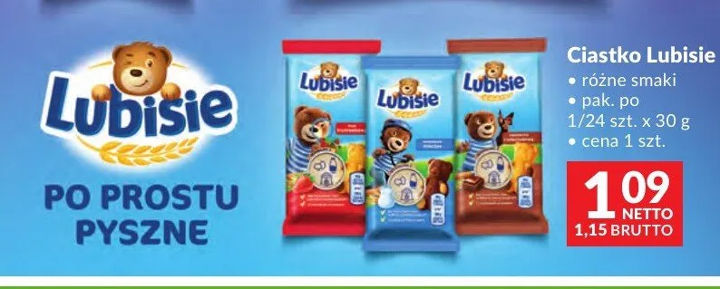 Ciastko czekoladowe Lubisie promocja w Makro