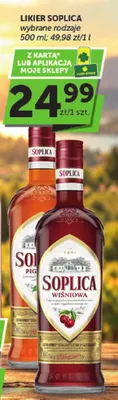 Likier Soplica pigwowa promocja w Groszek