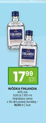 Wódka Finlandia promocja w Twój Market