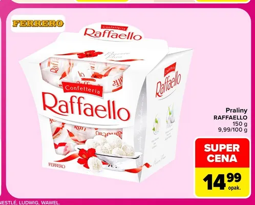 Praliny Raffaello promocja w Carrefour Market
