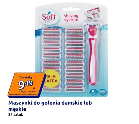 Maszynki do golenia  promocja w Action