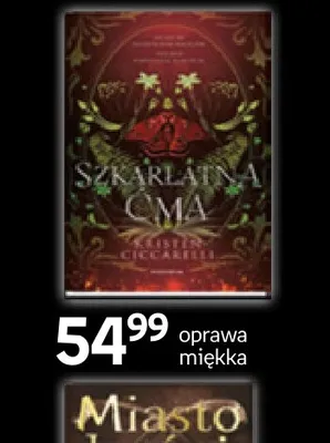 Książka Szkarłatna ćma Kristen Ciccarelli promocja w Empik