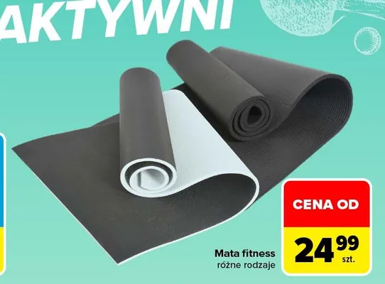 Mata fitness promocja w Carrefour