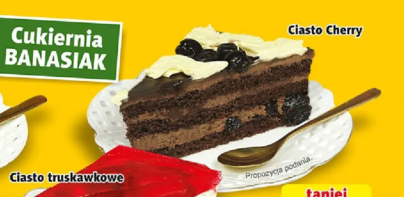 Ciasto Cherry Banasiak promocja w Prim Market
