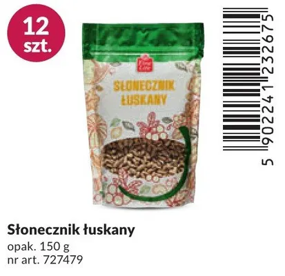 Słonecznik łuskany promocja w Makro