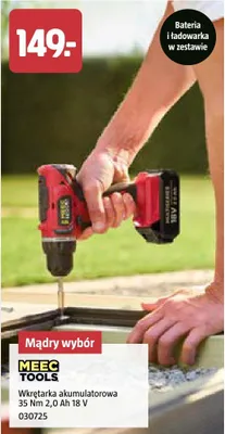 Wkrętarka akumulatorowa 35 Nm 2,0 Ah 18 V promocja w Jula