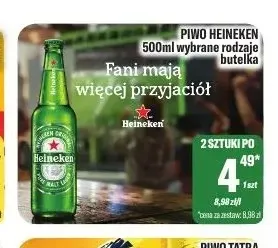 Piwo Heineken promocja w Tomi Markt