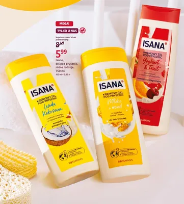 Żel pod prysznic Mleko z miodem promocja w Rossmann