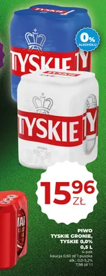 Piwo Tyskie Gronie 4-pak promocja w Duży Ben