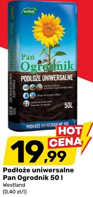 Podłoże uniwersalne Pan Ogrodnik 50 l promocja w Bricomarche