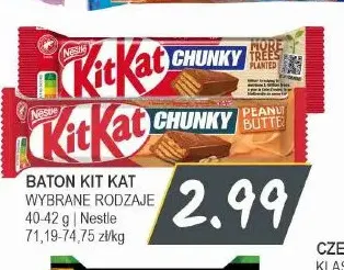 Baton Kit Kat Nestle promocja w Słoneczko
