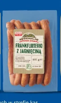 Frankfurterki z jagnięciną Regionalne Szlaki promocja w Lidl