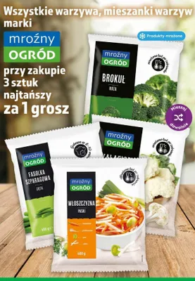 Fasolka szparagowa cięta mroźny OGRÓD promocja w Dino