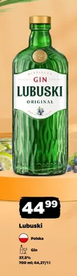 Gin Lubuski Original promocja w Netto