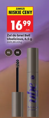 Żel do brwi Bell Ubelicious promocja w Biedronka
