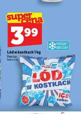 Lód w kostkach Pure Ice promocja w TOPAZ