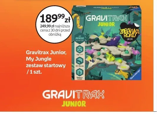 Zestaw startowy Gravitrax Junior My Jungle promocja w Empik