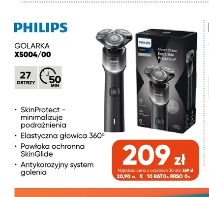 Golarka X5004/00 Philips promocja w Max Elektro