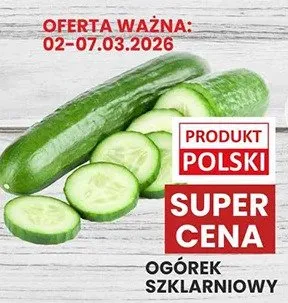 Ogórek szklarniowy promocja w Wafelek