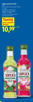 Likier Soplica Egzotyczna Smoczy Owoc Melon promocja w Lidl