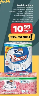 Ręcznik papierowy 3-warstwowy Tornado promocja w Netto