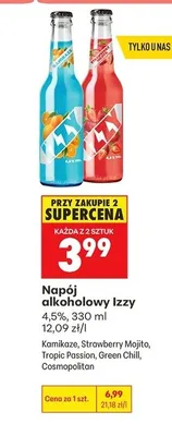 Napój alkoholowy Izzy Green Chill promocja w Biedronka