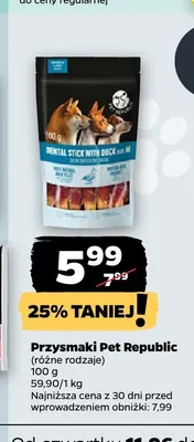 Przysmaki dla psów Pet Republic promocja w Netto