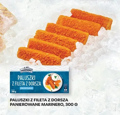 Paluszki z fileta z dorsza panierowane promocja w Biedronka