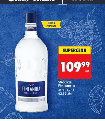 Wódka Finlandia promocja w Biedronka
