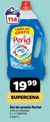 Żel do prania Periel promocja w Netto
