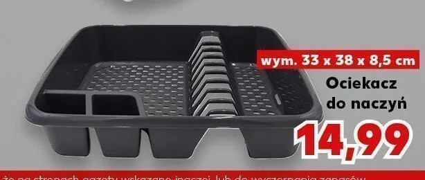 Ociekacz do naczyń promocja w Kaufland