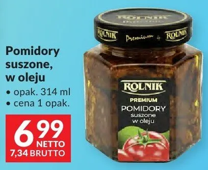 Pomidory suszone w oleju promocja w Makro