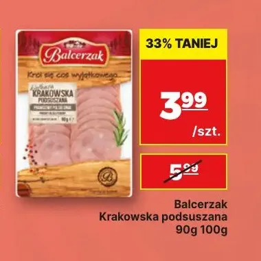 Balcerzak krakowska podsuszana promocja w API Market