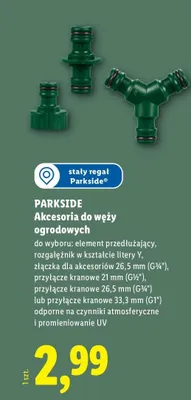 Akcesoria do węży ogrodowych promocja w Lidl
