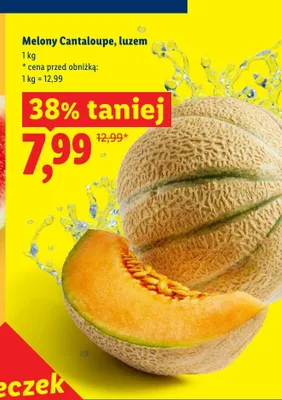 Melony Cantaloupe luzem promocja w Lidl