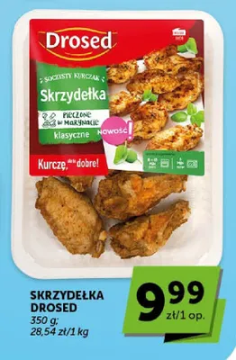 Skrzydełka pieczone w marynacie klasyczne Drosed promocja w Groszek