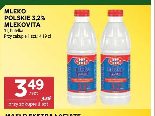 Mleko Polskie 3,2% Mlekovita promocja w Stokrotka