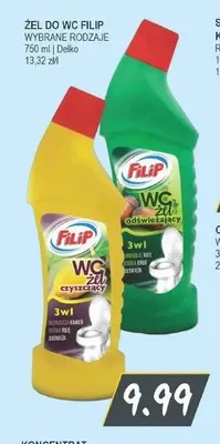 Żel do WC czyszczący Filip promocja w Słoneczko