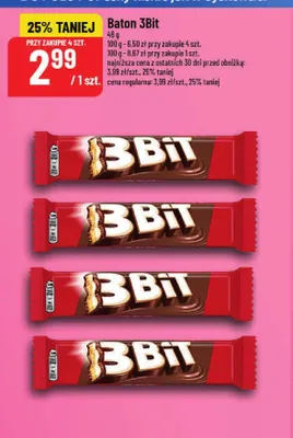Baton 3Bit promocja w POLOmarket