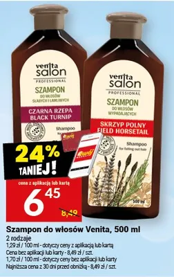 Szampon do włosów keratinowa regeneracja promocja w Twój Market