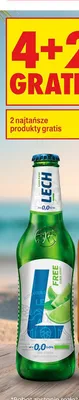 Piwo bezalkoholowe Lech Free Limonka z miętą promocja w Biedronka