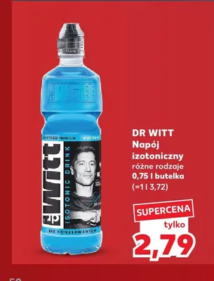 Napój izotoniczny Dr Witt promocja w Kaufland