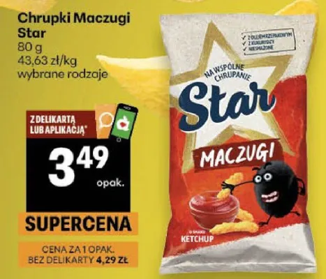 Chrupki Maczugi promocja w Delikatesy Centrum