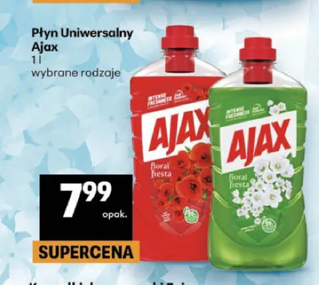 Płyn uniwersalny Ajax Floral Fiesta zielony promocja w Delikatesy Centrum