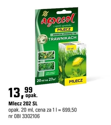 Środek Mlecz 202 SL promocja w OBI