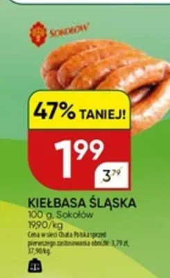 Kiełbasa śląska promocja w Chata Polska