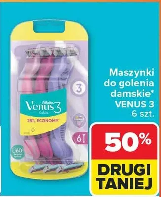 Maszynki do golenia damskie promocja w Carrefour