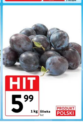 Śliwka luz promocja w Intermarche