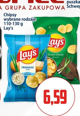 Chipsy Lay's Green Onion promocja w Kupiec