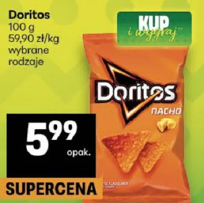 Doritos wybrane rodzaje promocja w Delikatesy Centrum